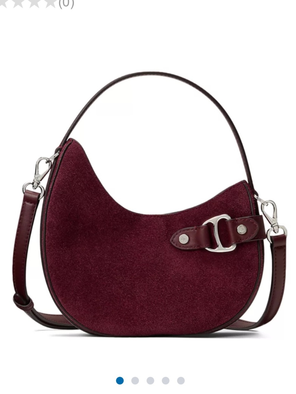NWT Lauren Ralph Lauren
Suede Small Tasha Crossbody Bag